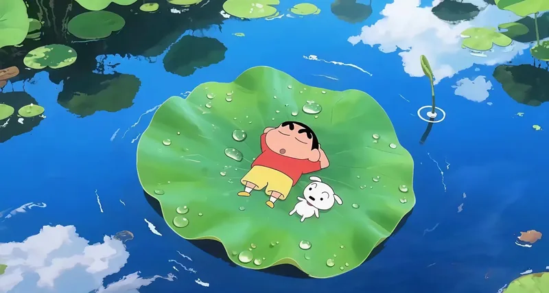 荷叶上的午后